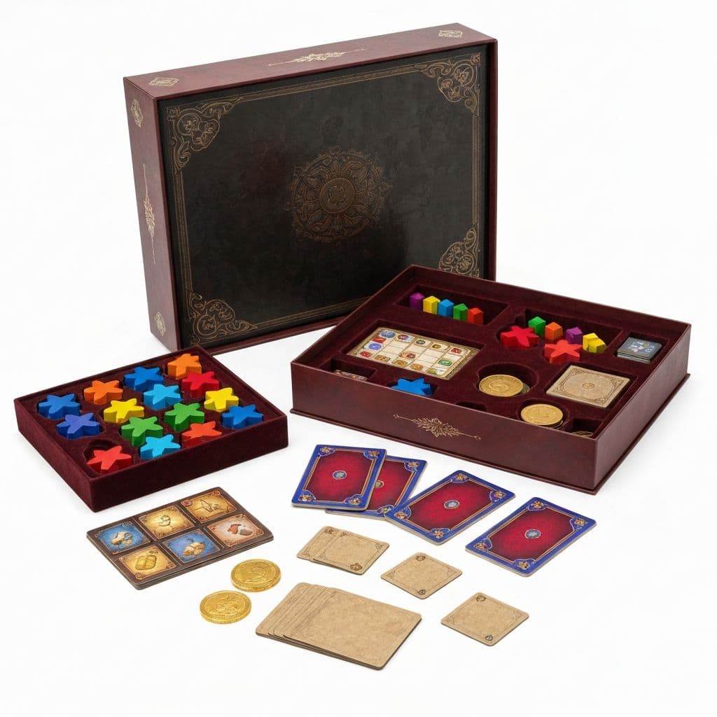 Nexus Chronicles - Premium board game with LED components and digital enhancements